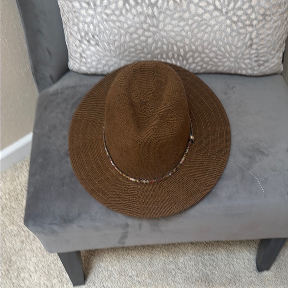 Anthropologie brown cowboy hay